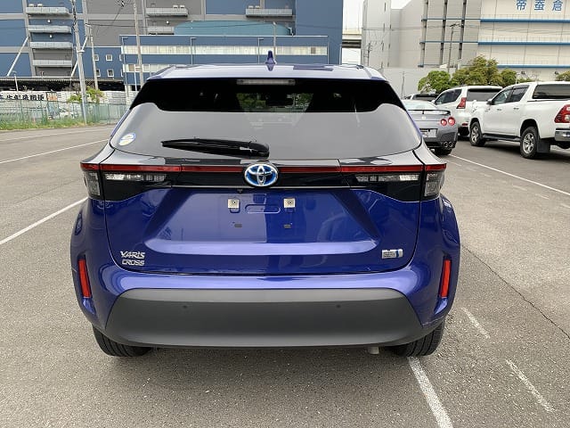 2022 Blue Toyota Yaris Cross