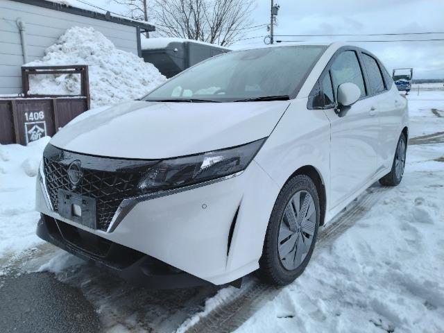 2023 White Nissan Note 4WD(reserved)