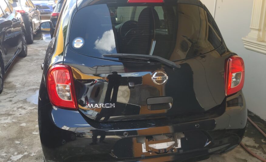 2022 Black Nissan March