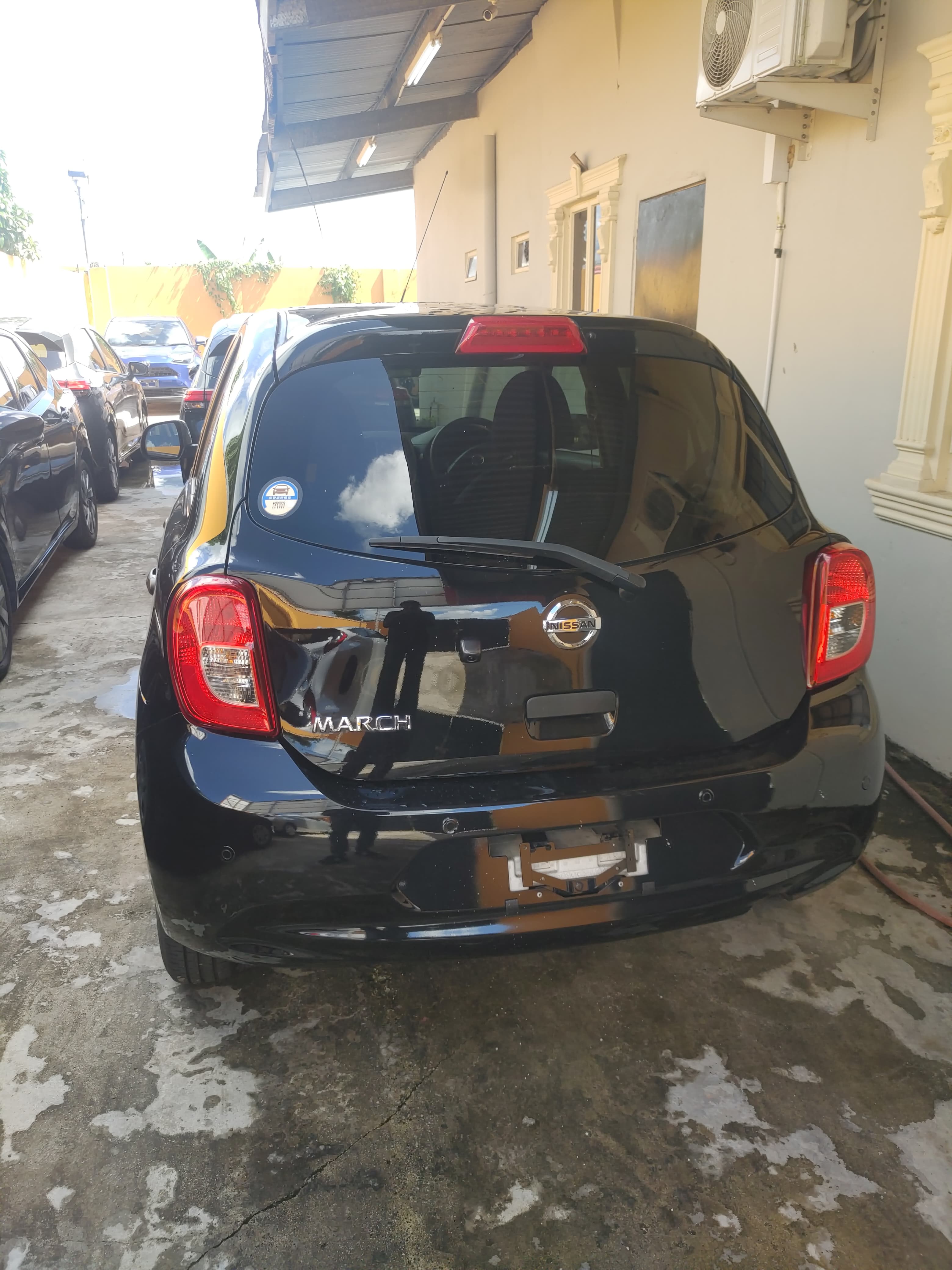 2022 Black Nissan March