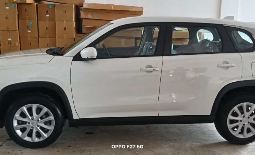 2025 White New Suzuki Grand Vitara Delta Package