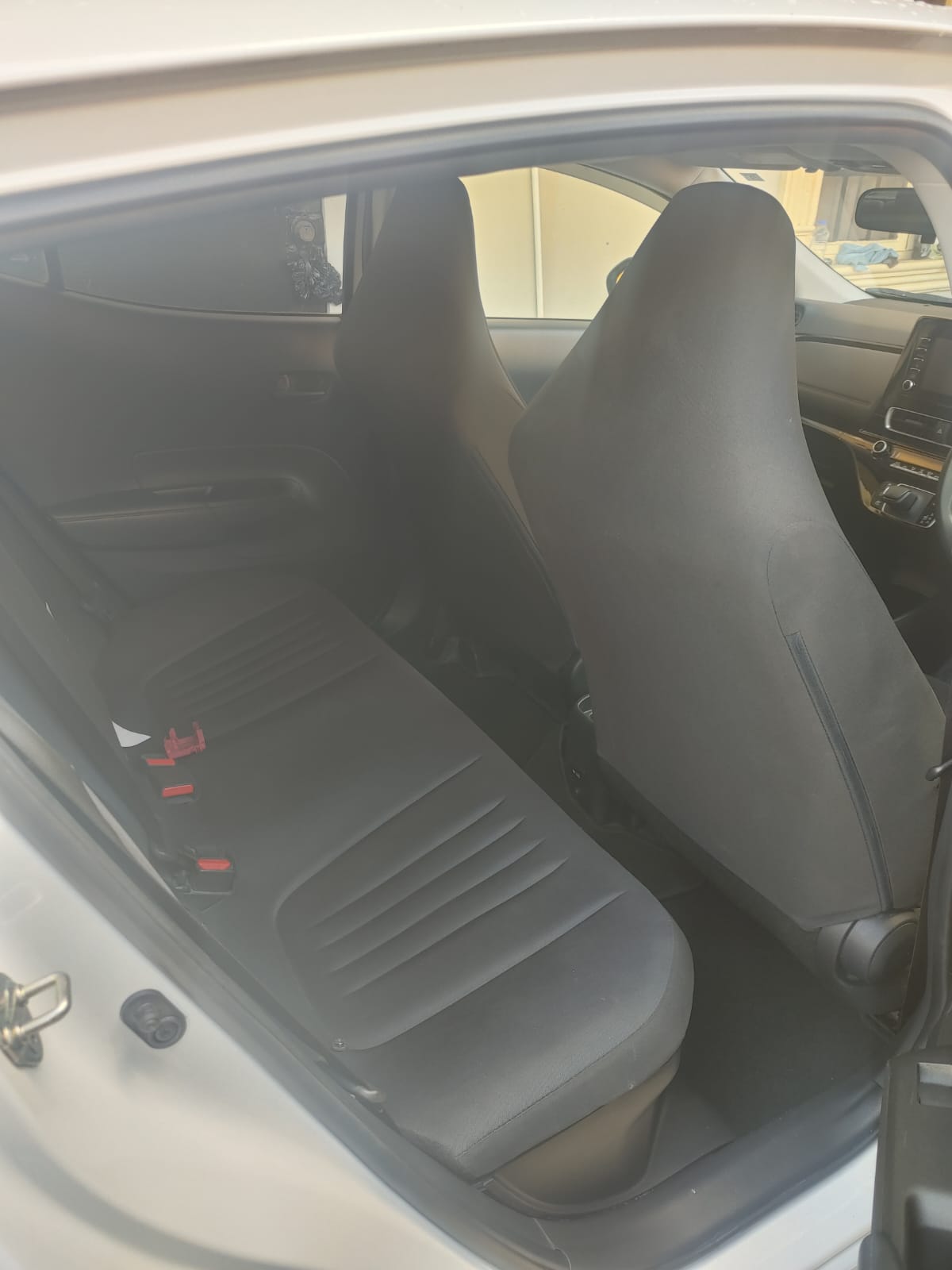 2023 White Toyota Aqua