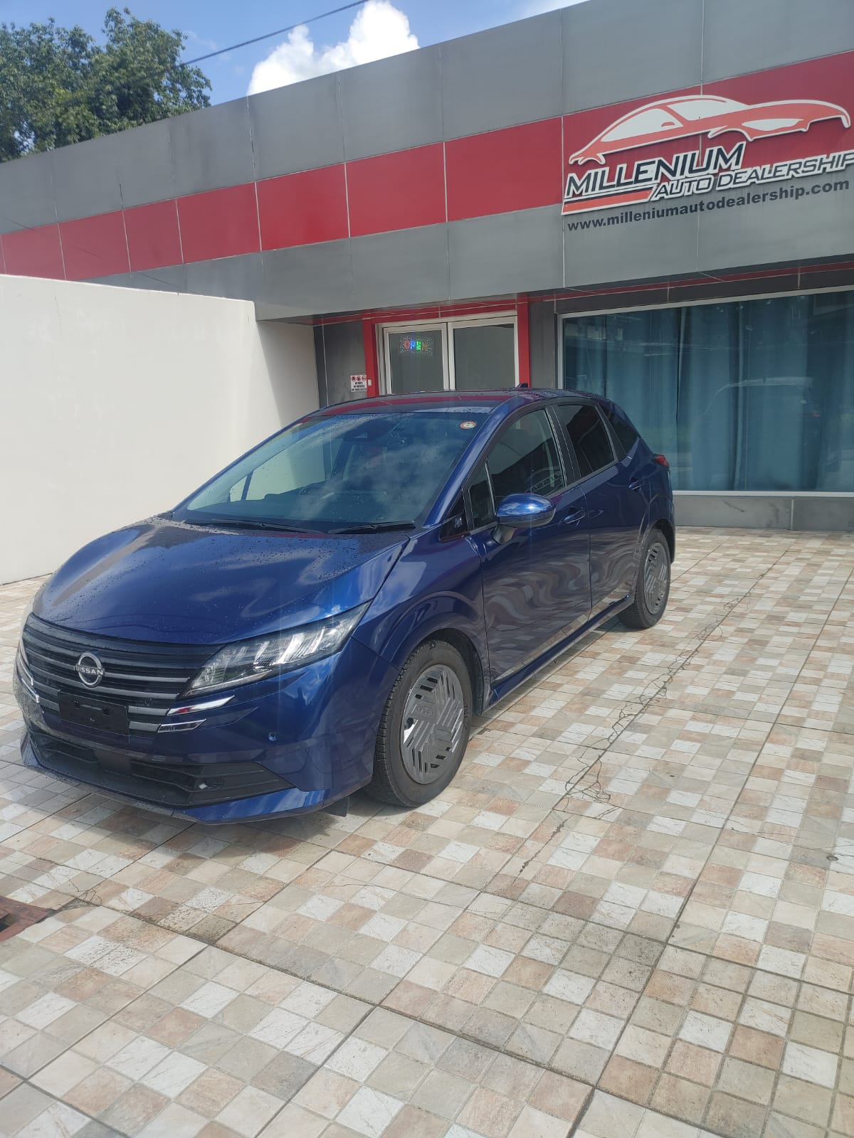 2024 Blue Nissan Note E Power