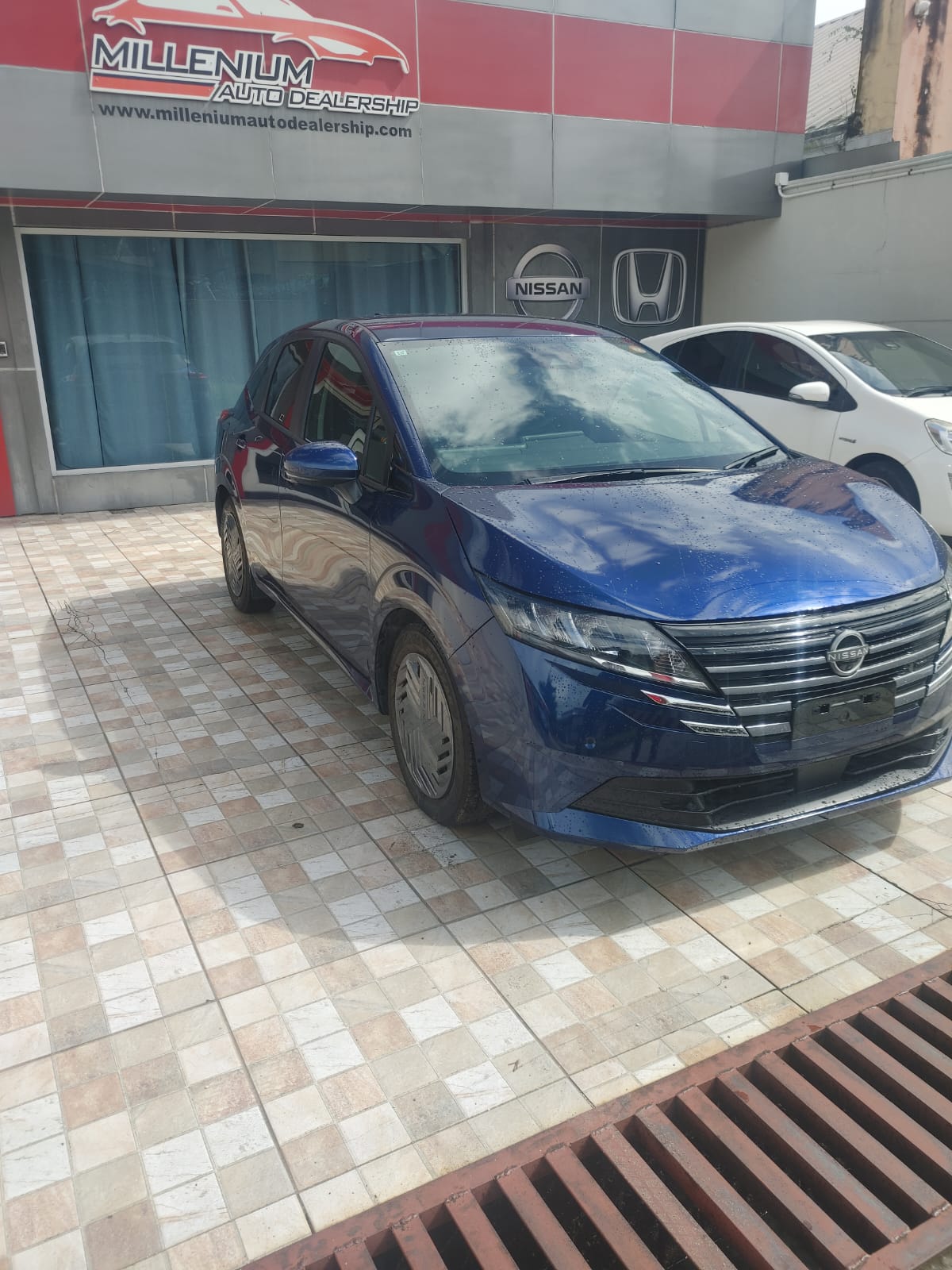 2024 Blue Nissan Note E Power